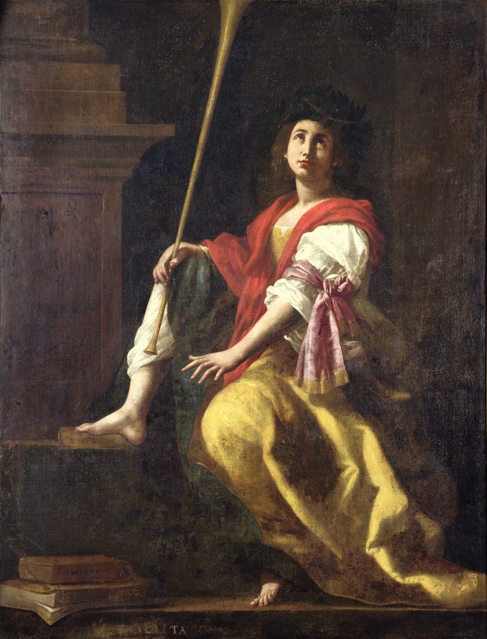 Clio, Muse of History, 1624 af Giovanni Baglione
