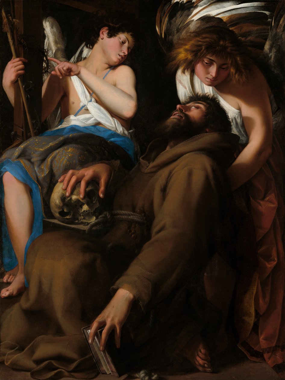 Den hellige Franss ekstase, 1601. af Giovanni Baglione