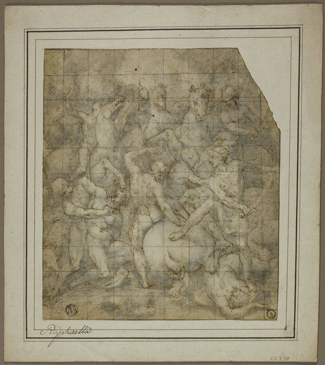 Kampscene af Giovanni Balducci