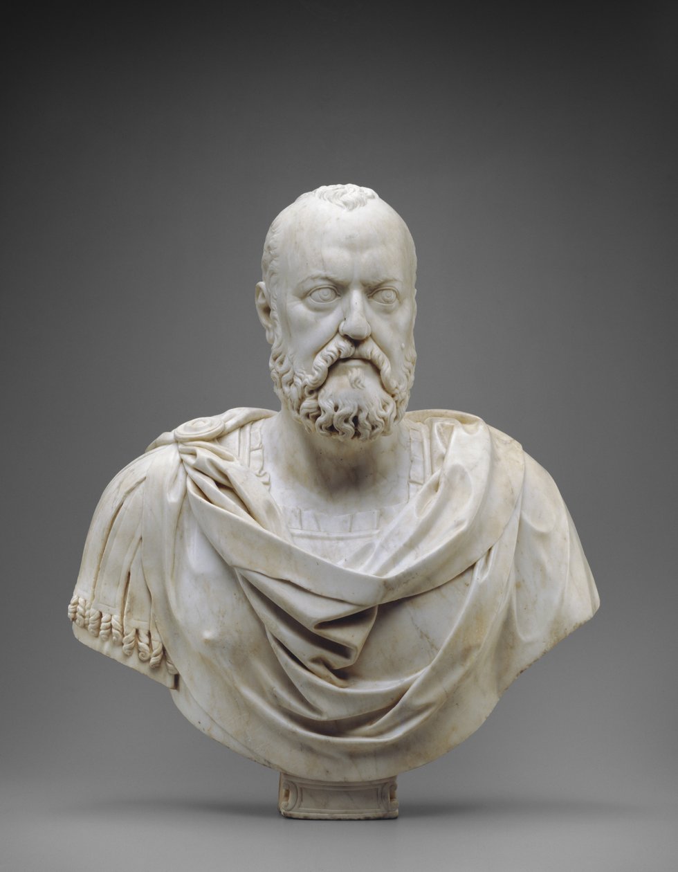 Buste af Cosimo I, storhertug af Toscana, ca. 1572 (marmor) af Giovanni Bandini
