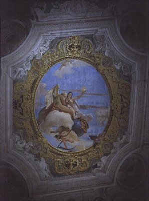 Allegory of Time and Truth (loftsmaleri) af Giovanni Battista Tiepolo