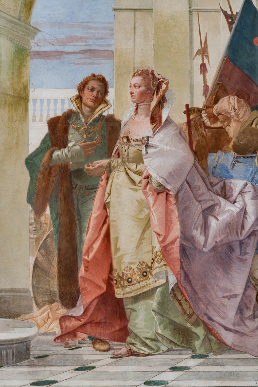 Storsind af Scipio Africanus (detaljer) af Giovanni Battista Tiepolo