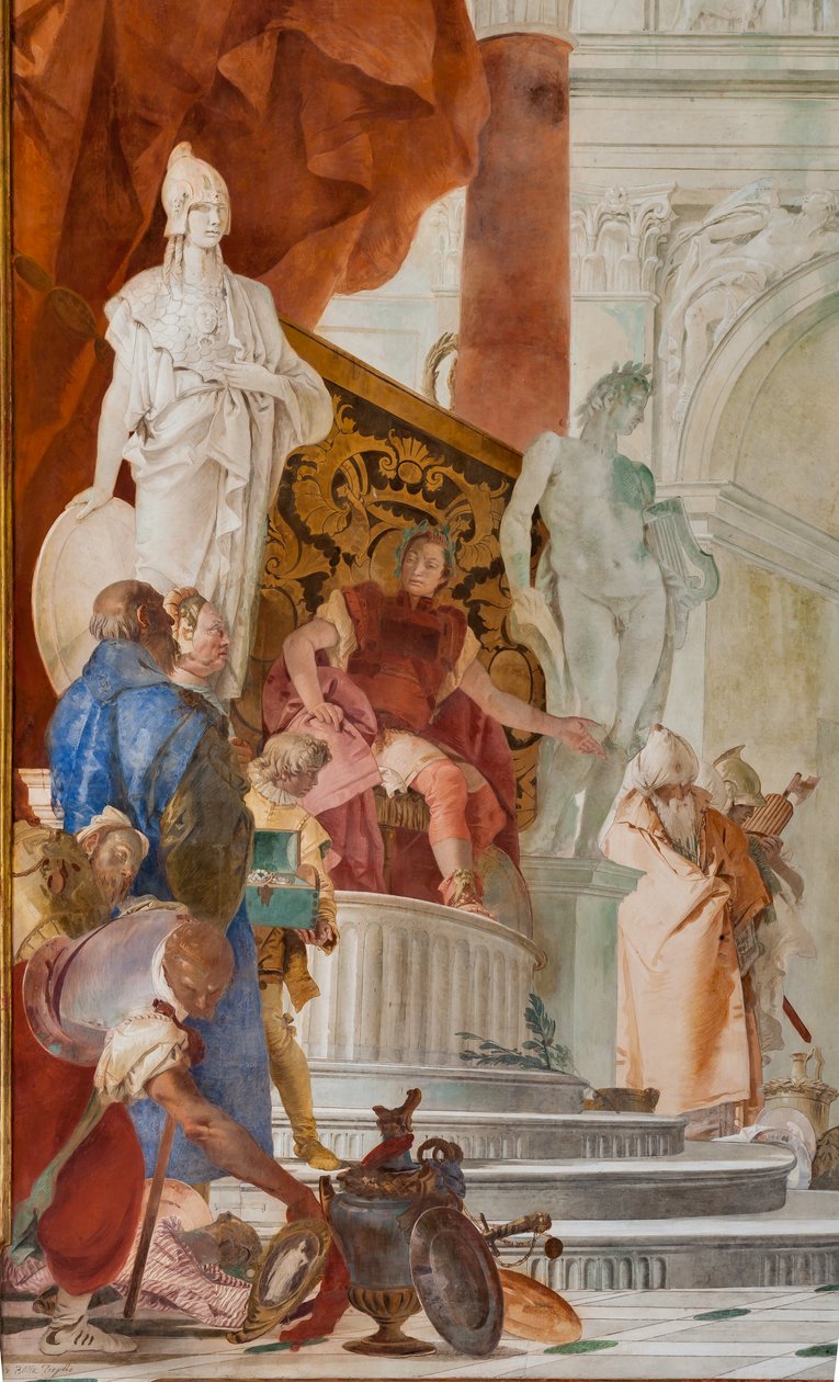 Storsind af Scipio Africanus (detaljer) af Giovanni Battista Tiepolo