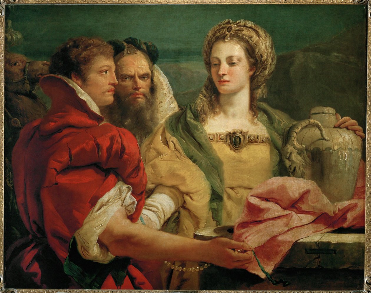 Rebecca ved brønden ... af Giovanni Battista (1696 1770) Tiepolo