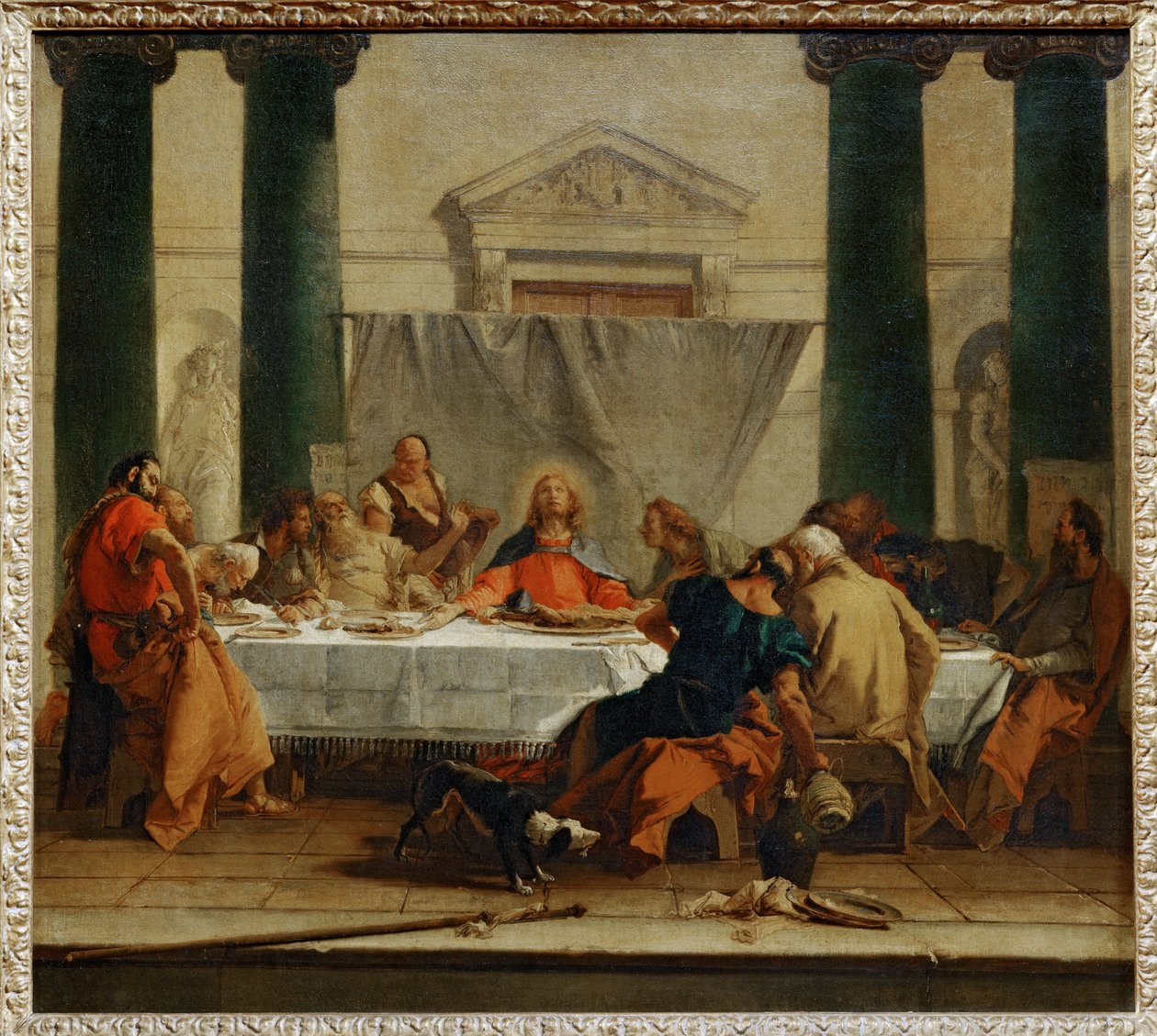 Den sidste nadver ... af Giovanni Battista (1696-1770) Tiepolo