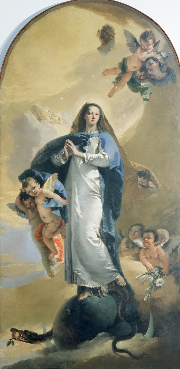 Den ubesmittede undfangelse af Giovanni Battista Tiepolo