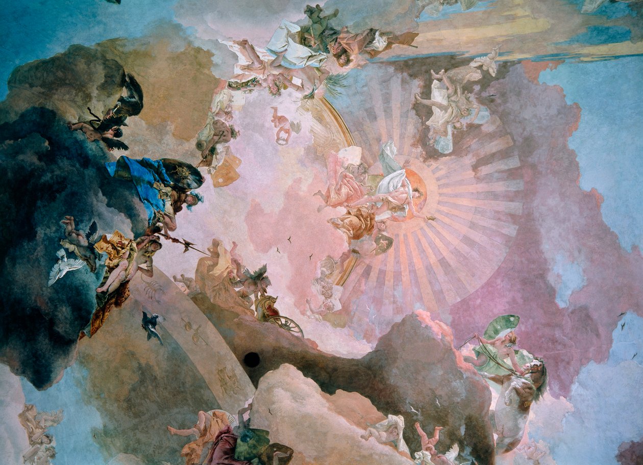 Olympus af Giovanni Battista Tiepolo