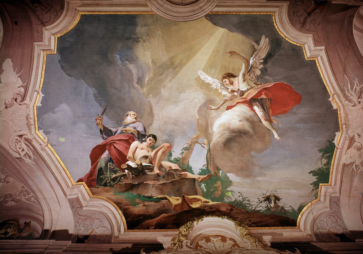 Isaks offer (fresco af Giovanni Battista Tiepolo