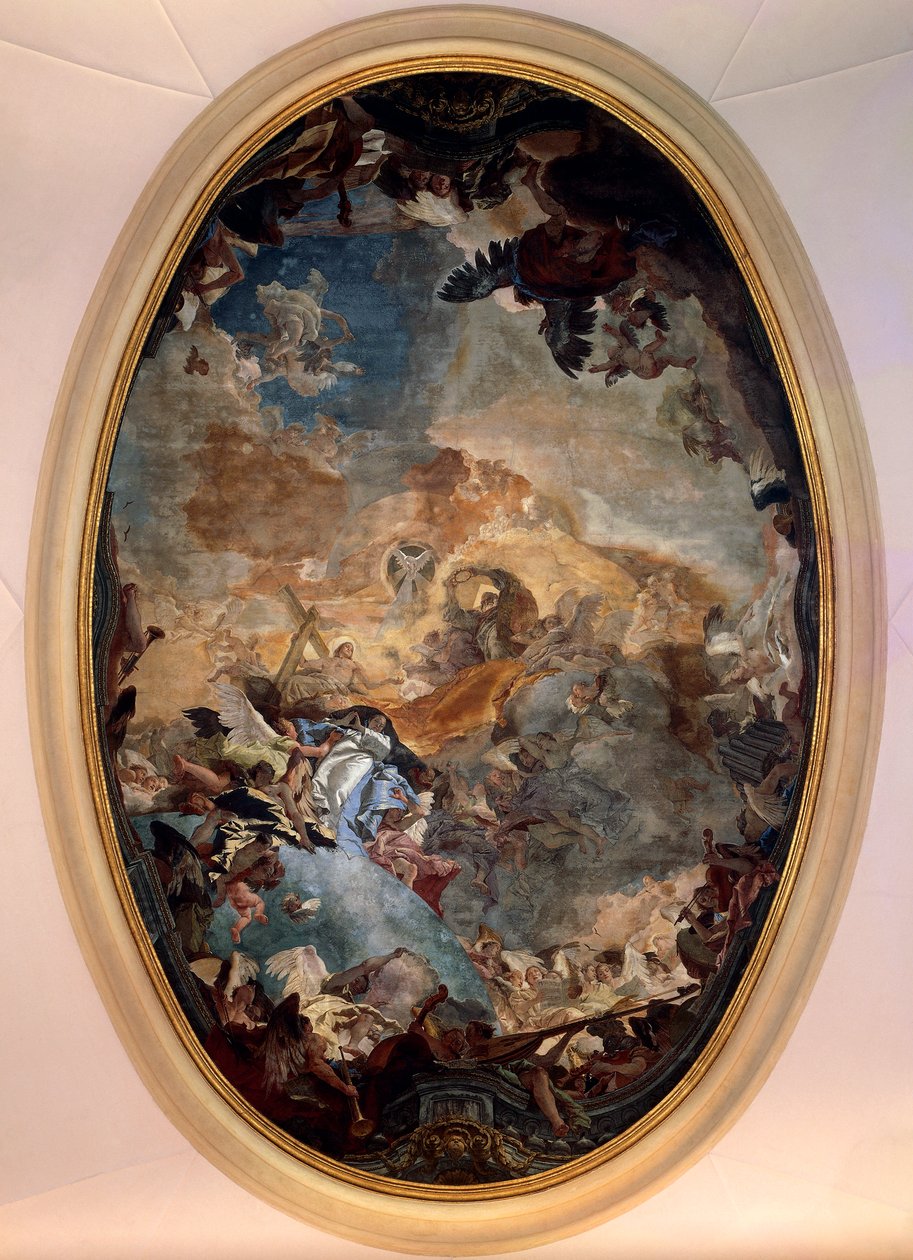 Troens triumf (fresko) af Giovanni Battista Tiepolo