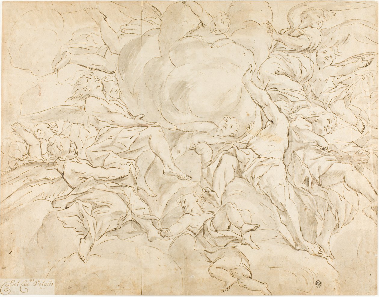 Englenes herlighed af Giovanni Battista Beinaschi
