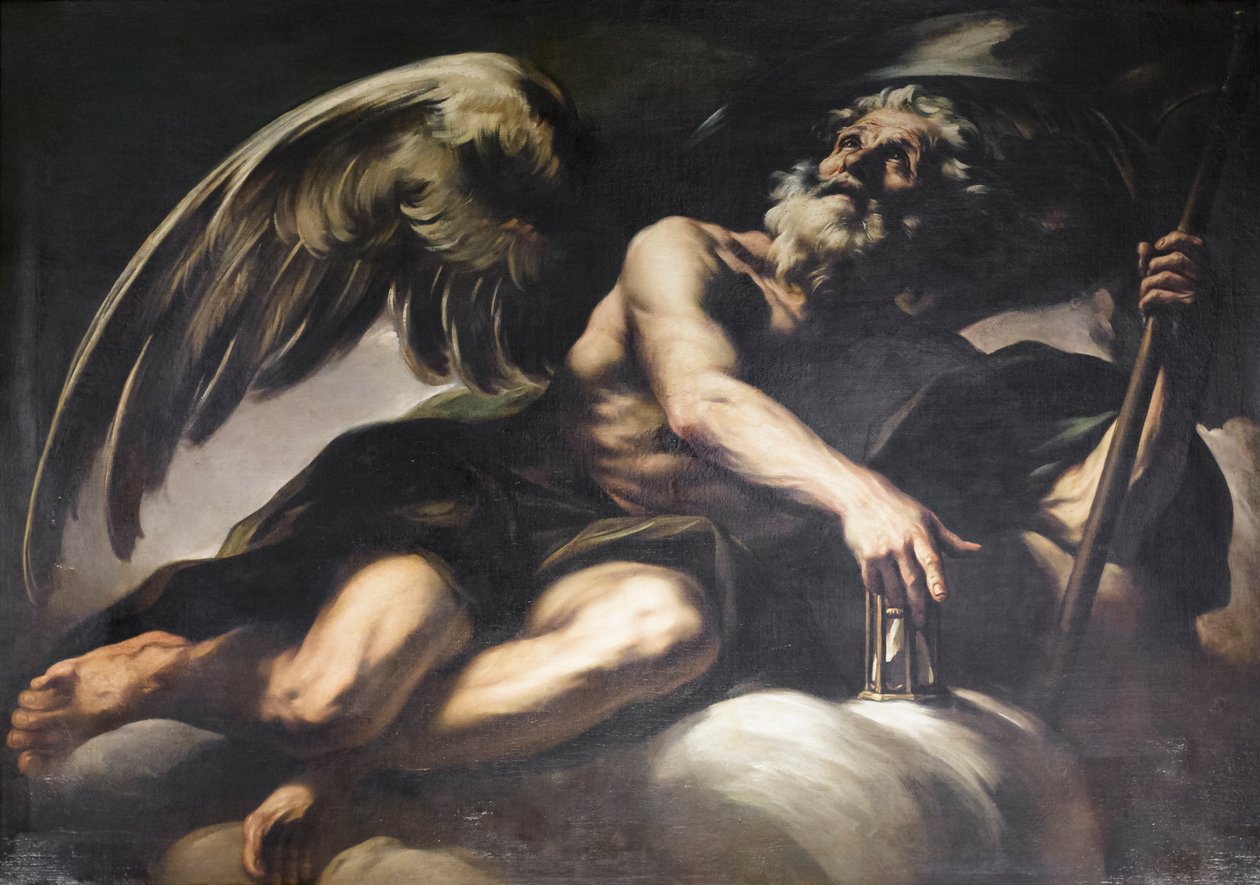 Allegori om tid af Giovanni Battista Benaschi