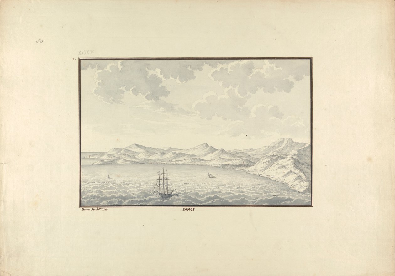 Samos af Giovanni Battista Borra
