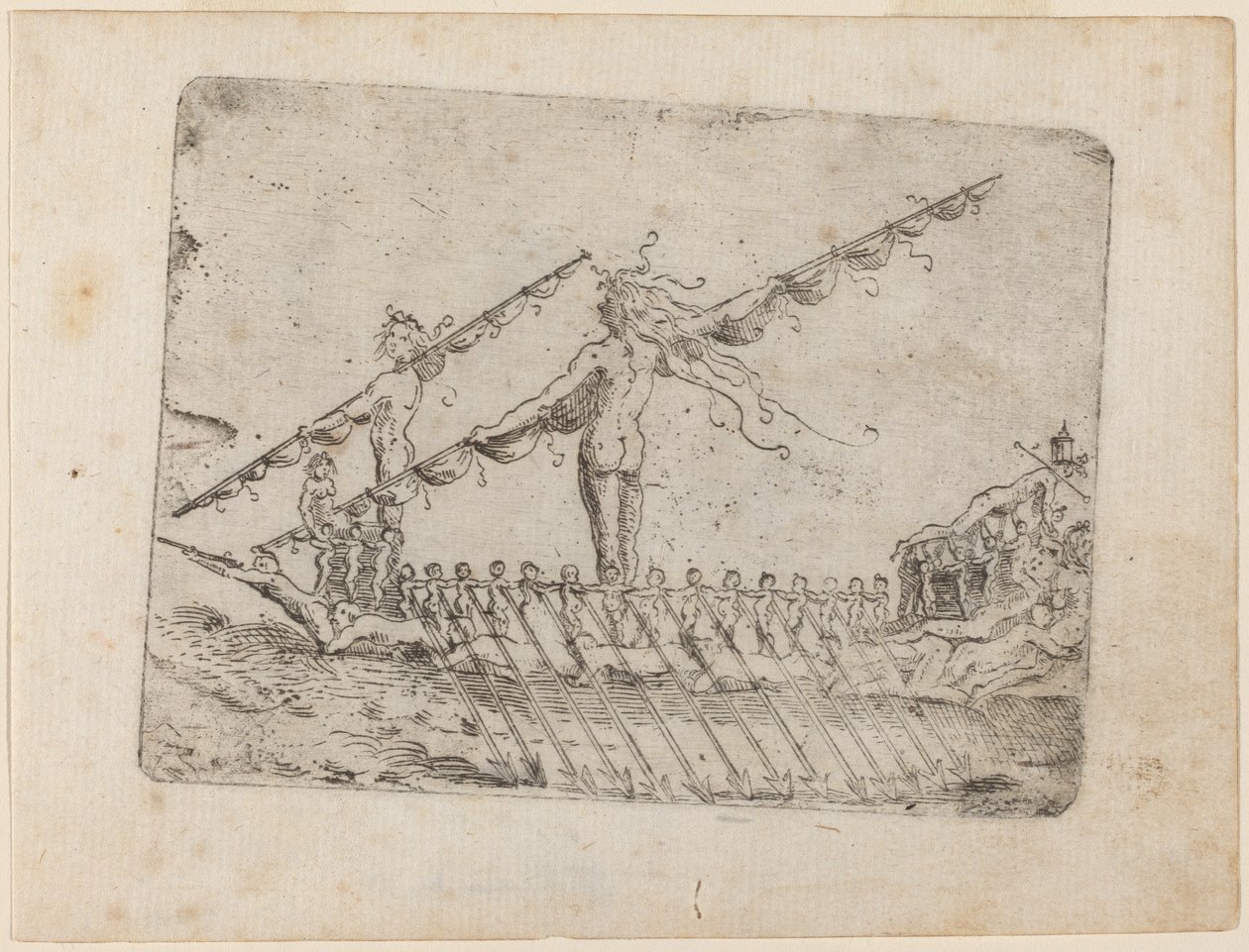 Fra "Bizzarie di diverse figurer" af Giovanni Battista Bracelli