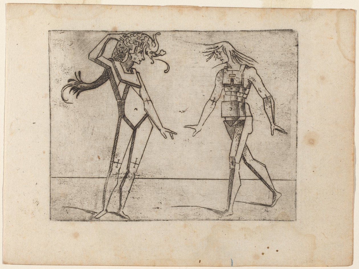 Fra "Bizzarie di diverse figurer" af Giovanni Battista Bracelli