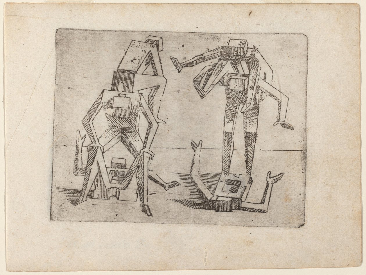 Fra "Bizzarie di diverse figurer" af Giovanni Battista Bracelli