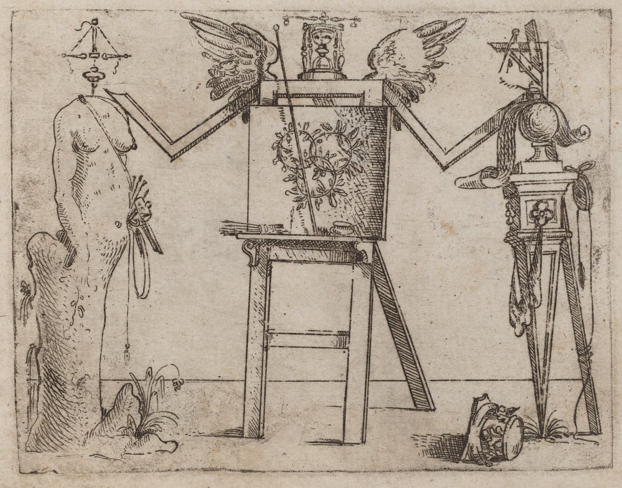 Fra "Bizzarie di diverse figurer" af Giovanni Battista Bracelli