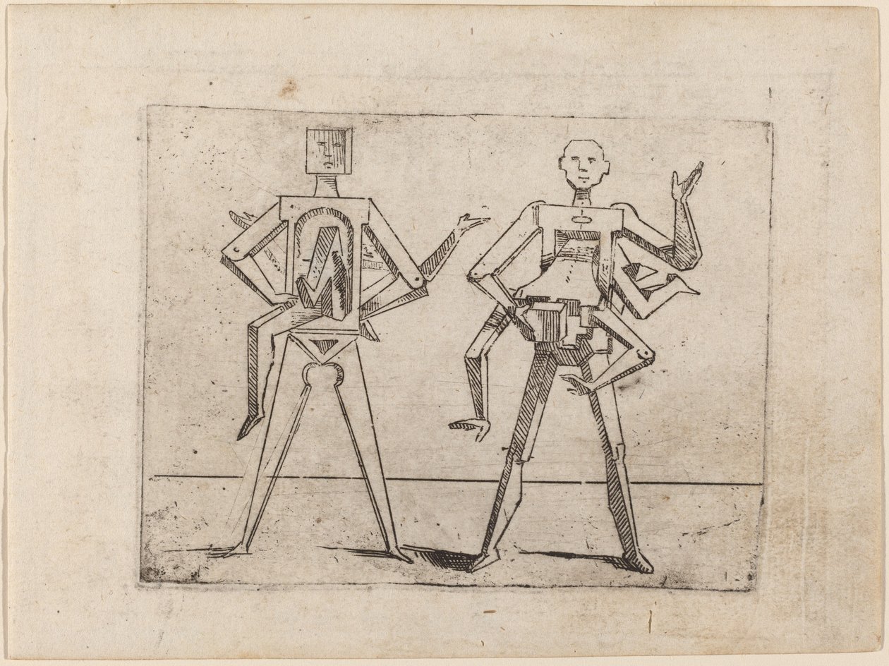 Fra "Bizzarie di diverse figurer" af Giovanni Battista Bracelli