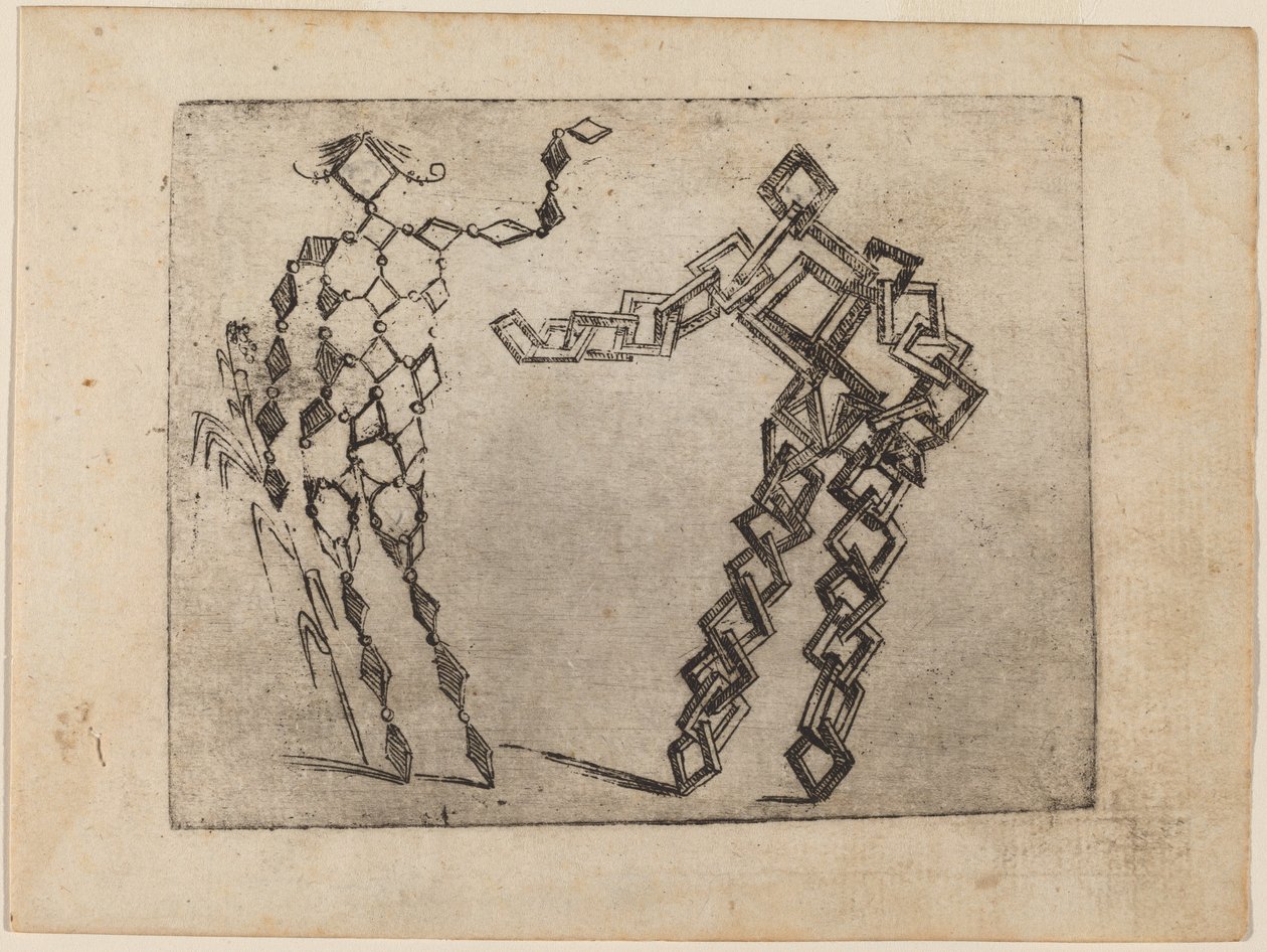 Fra "Bizzarie di diverse figurer" af Giovanni Battista Bracelli