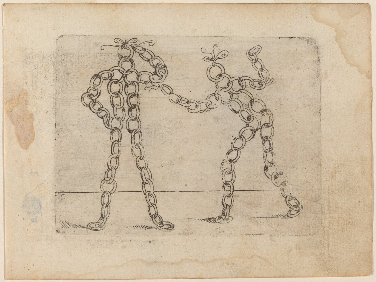 Fra "Bizzarie di diverse figurer" af Giovanni Battista Bracelli