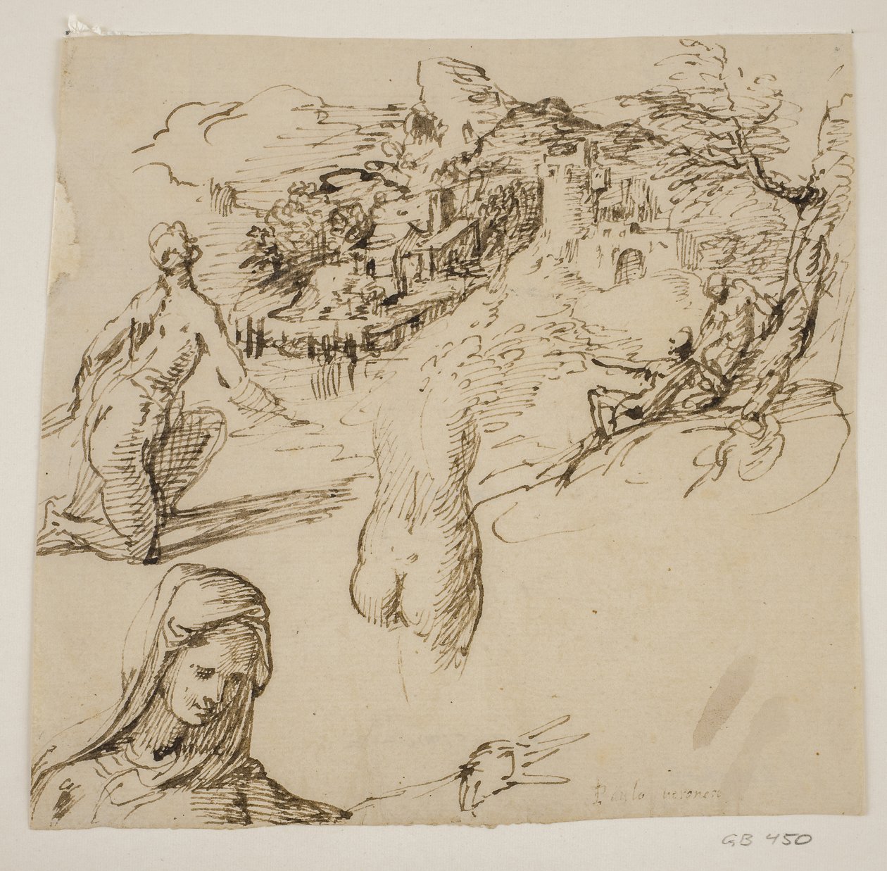 Sovende kriger af Giovanni Battista Caracciolo