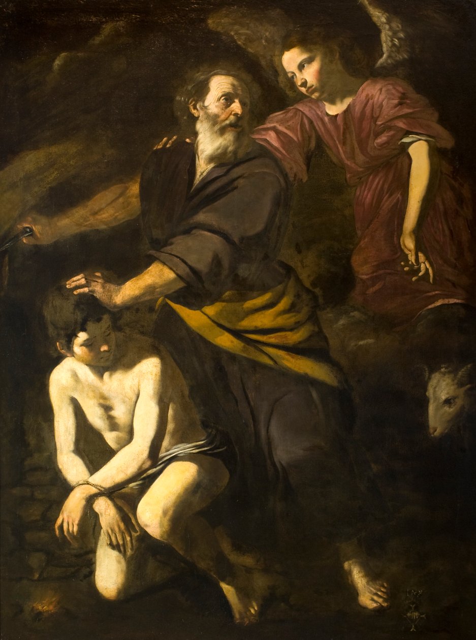 Isaks ofring af Giovanni Battista Caracciolo