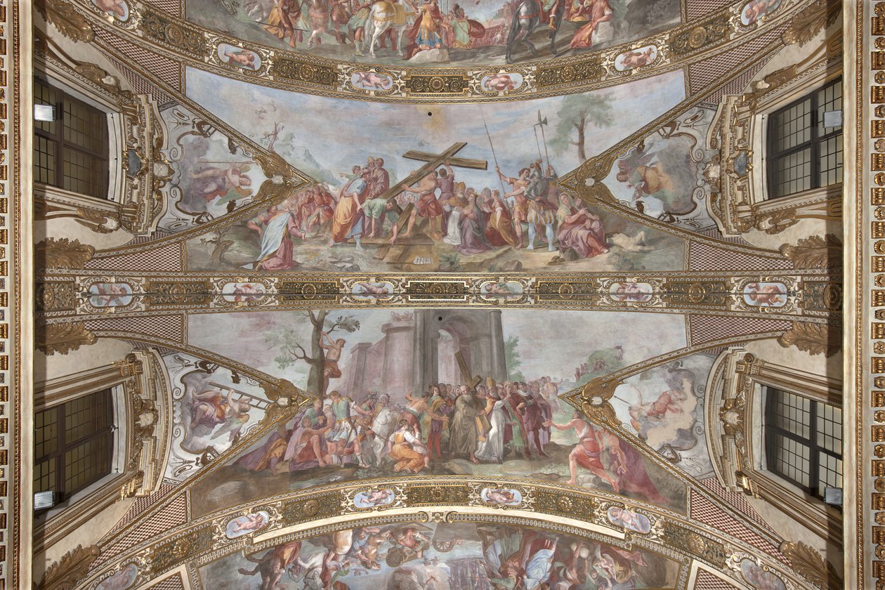 Historier om det hellige kors, 1631-32 af Giovanni Battista Carlone