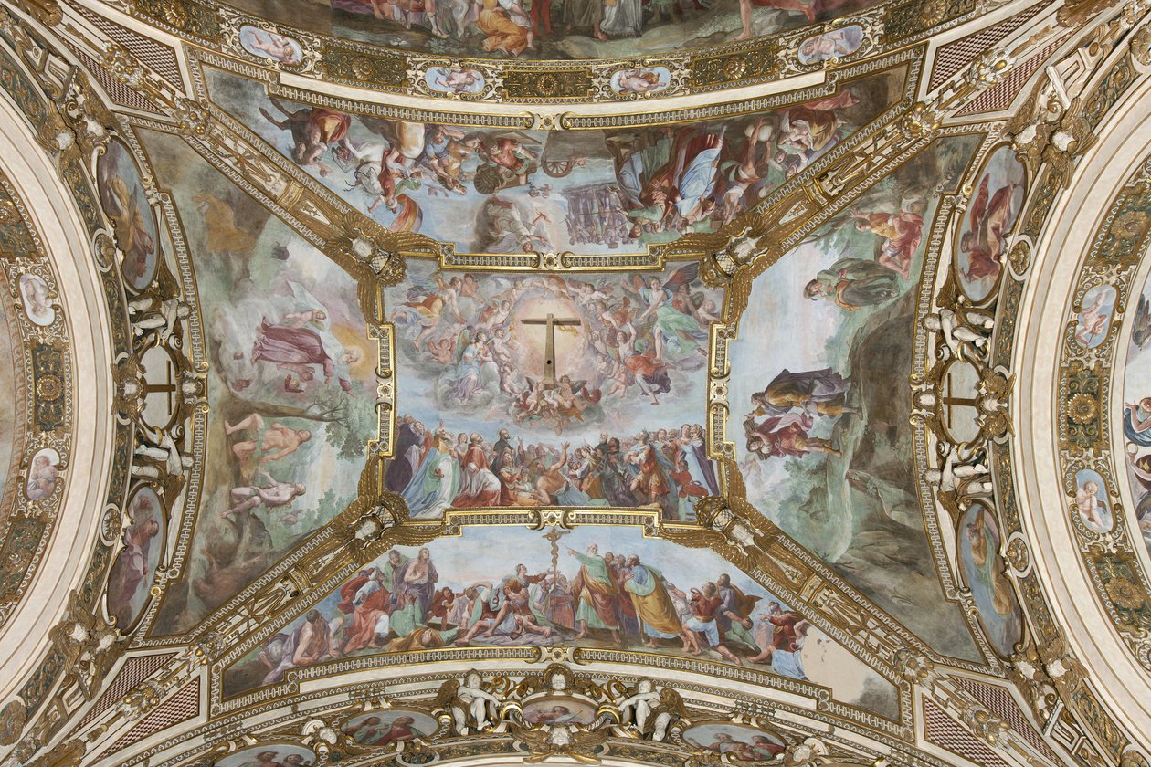 Historier om det hellige kors, 1631-32 af Giovanni Battista Carlone