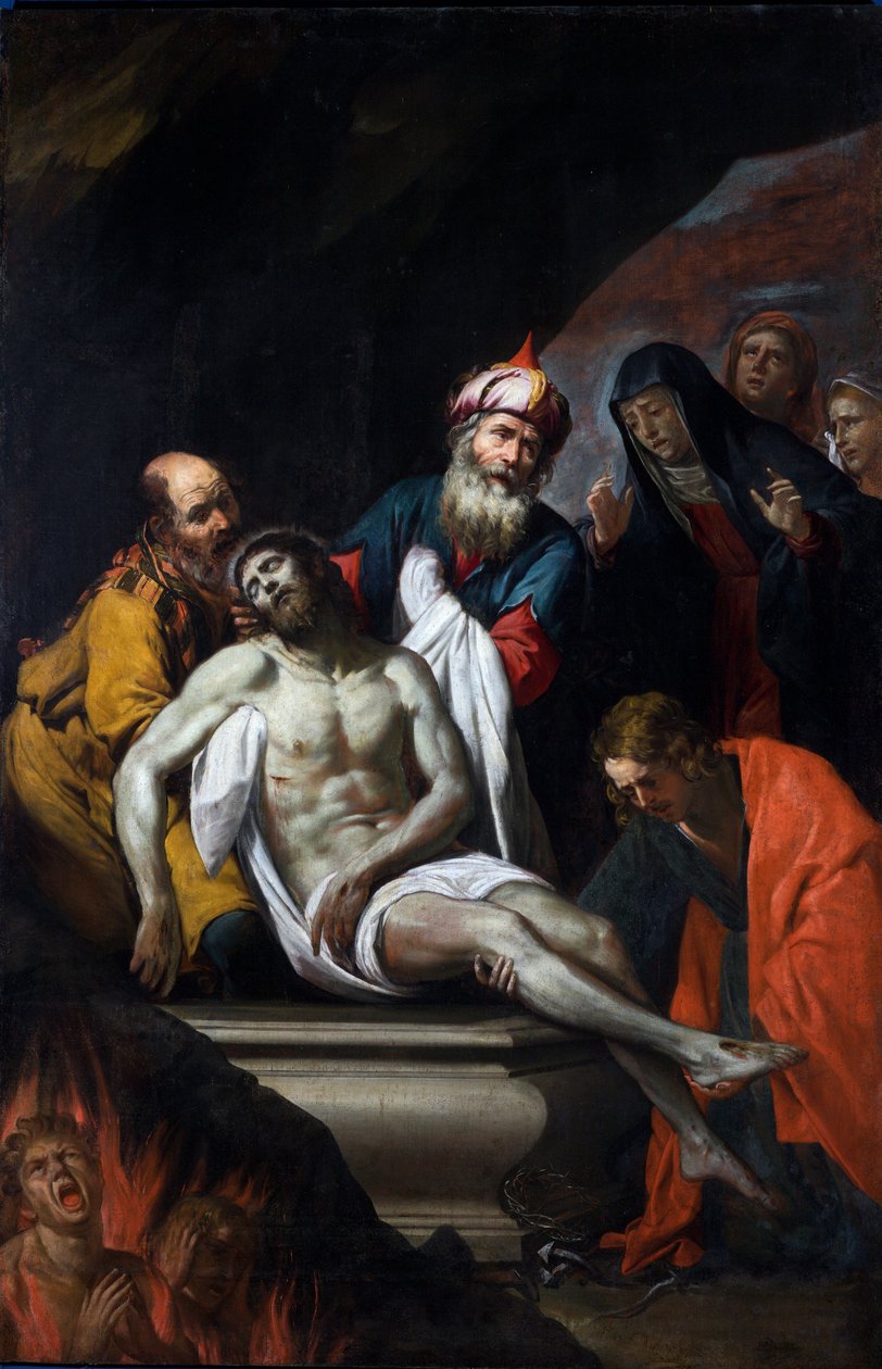 Deponering i graven af Giovanni Battista Casoni