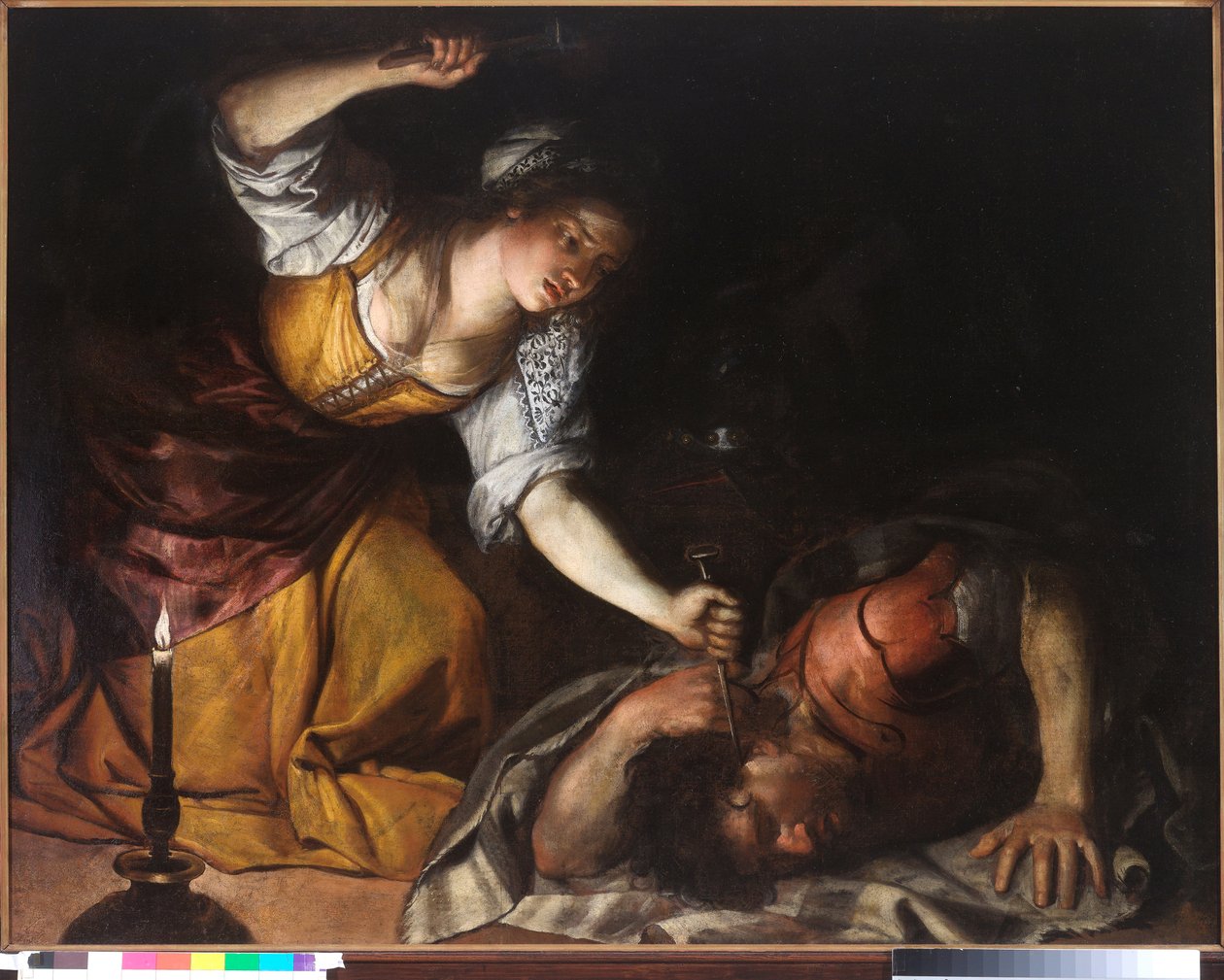 Jael og Sisera af Giovanni Battista Casoni or Casone
