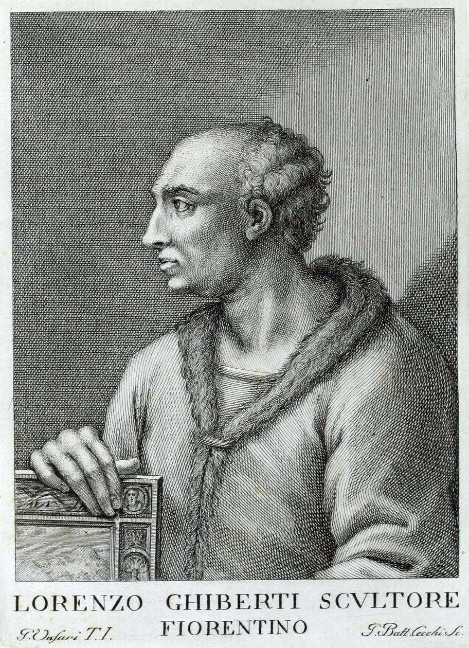 Lorenzo Ghiberti af Giovanni Battista Cecchi