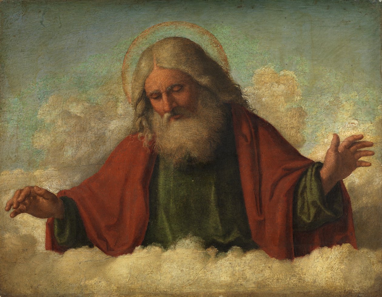 Gud Fader, ca. 1510-17 af Giovanni Battista Cima da Conegliano