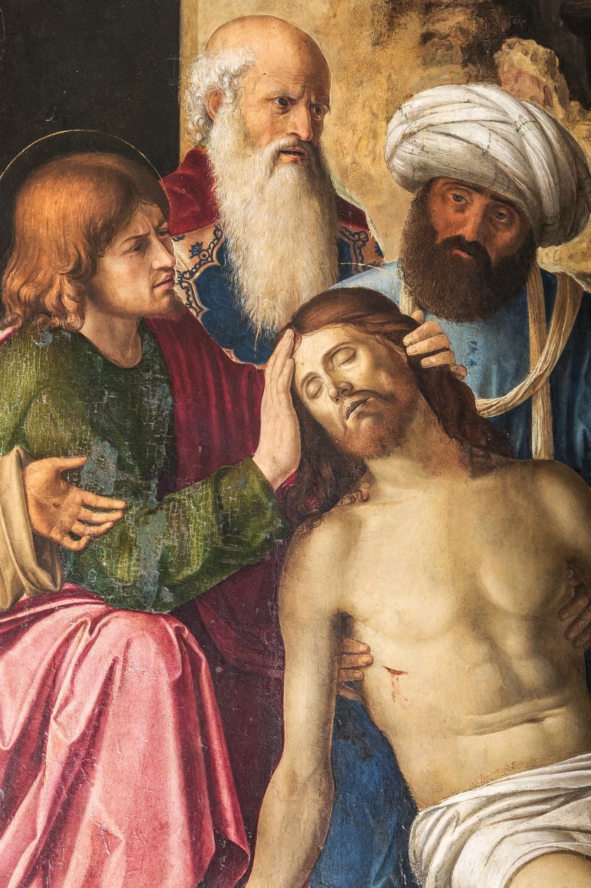 Kristi klagesang, detalje af 2384598 af Giovanni Battista Cima da Conegliano