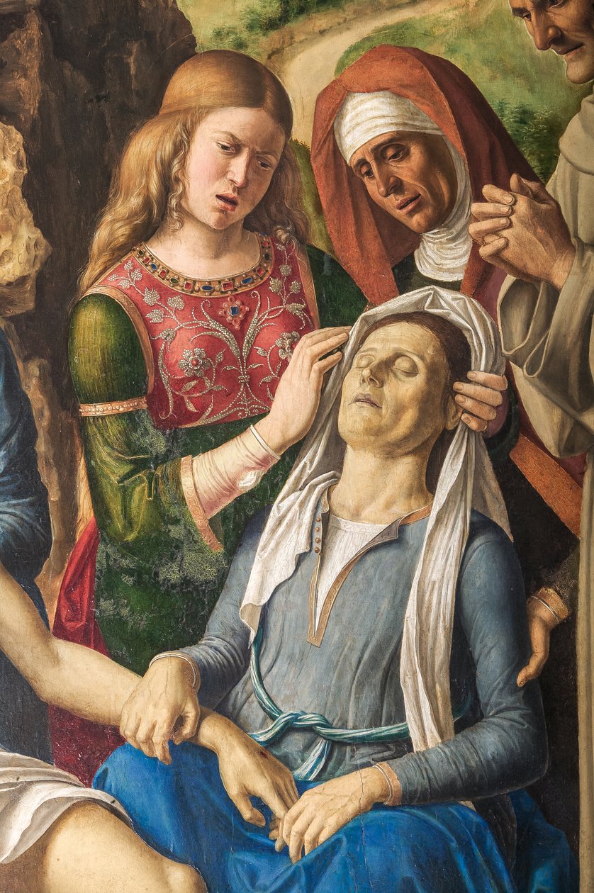 Kristi klagesang, detalje af 2384598 af Giovanni Battista Cima da Conegliano