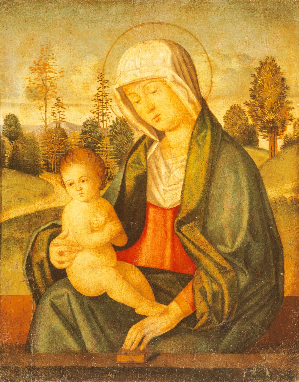 Madonna og barn (maleri) af Giovanni Battista Cima da Conegliano