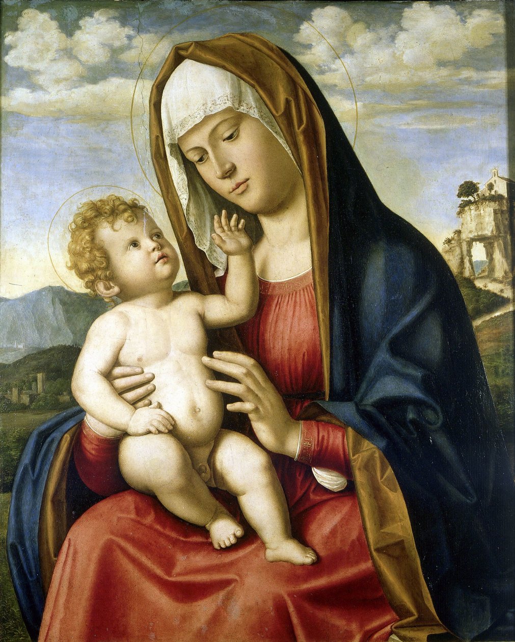 Madonna og barn af Giovanni Battista Cima da Conegliano