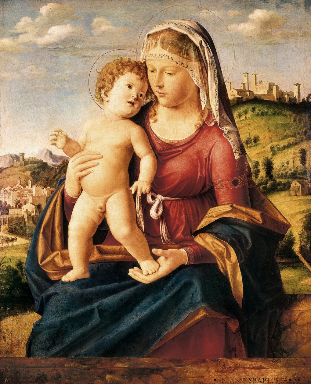 "Madonna og barn" af Giovanni Battista Cima da Conegliano
