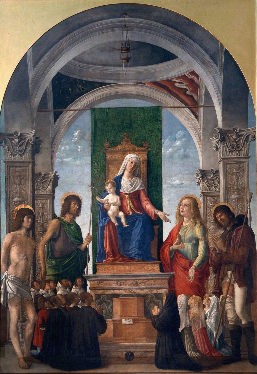 Hellig samtale af Giovanni Battista Cima da Conegliano
