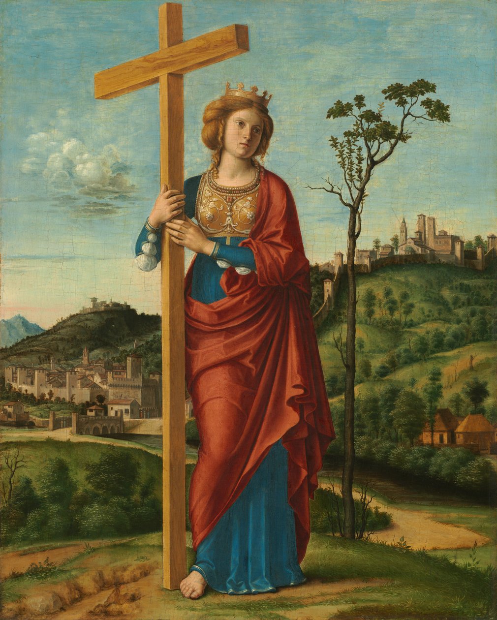 Sankt Helena, ca. 1495. af Giovanni Battista Cima da Conegliano