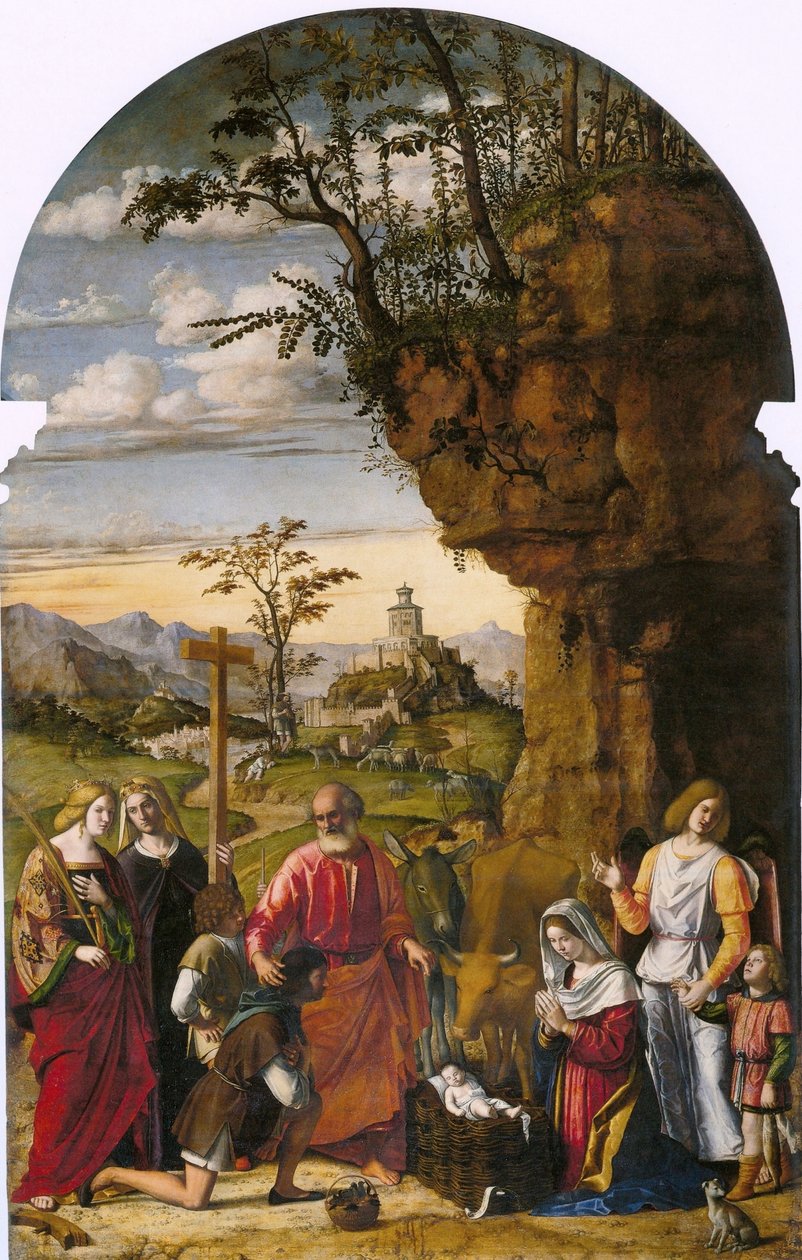 Hyrdernes tilbedelse af Giovanni Battista Cima da Conegliano