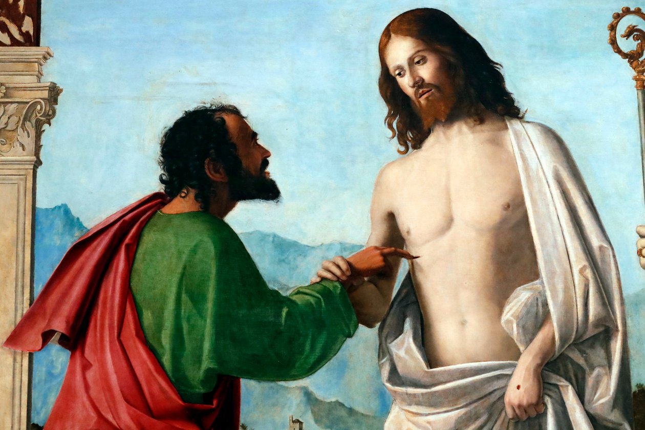 Sankt Thomass vantro af Giovanni Battista Cima da Conegliano