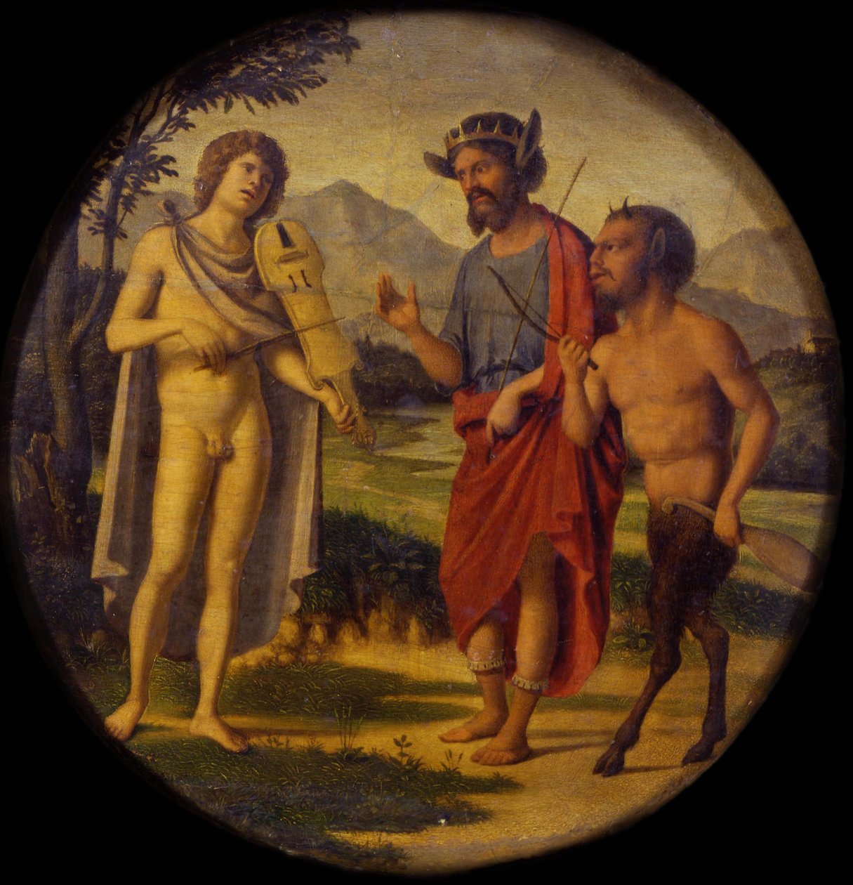 Midas-dommen, 1505-1508 af Giovanni Battista Cima da Conegliano