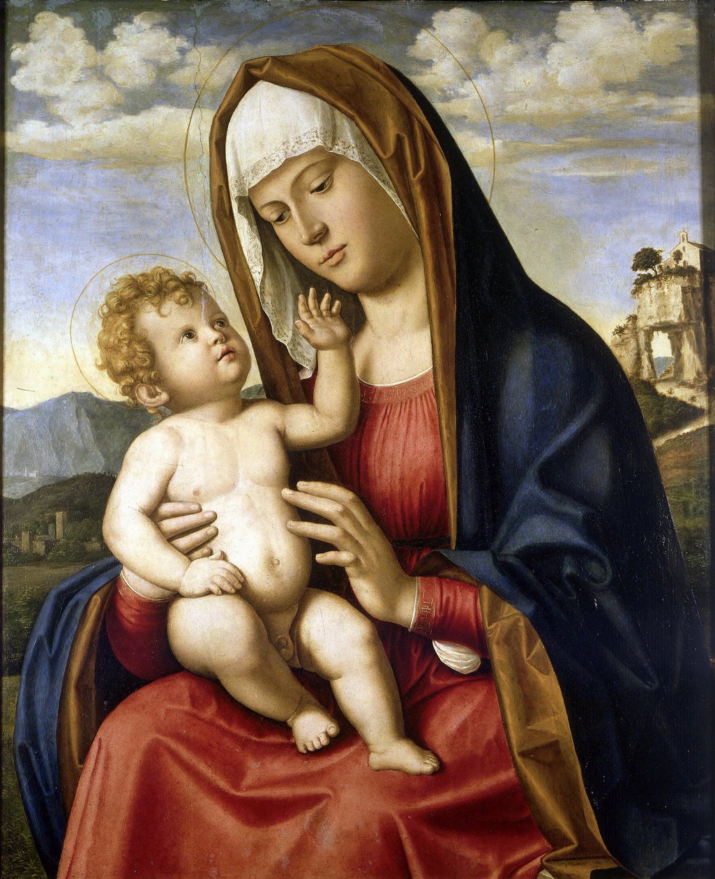 Jomfru og Barn af Giovanni Battista Cima da Conegliano