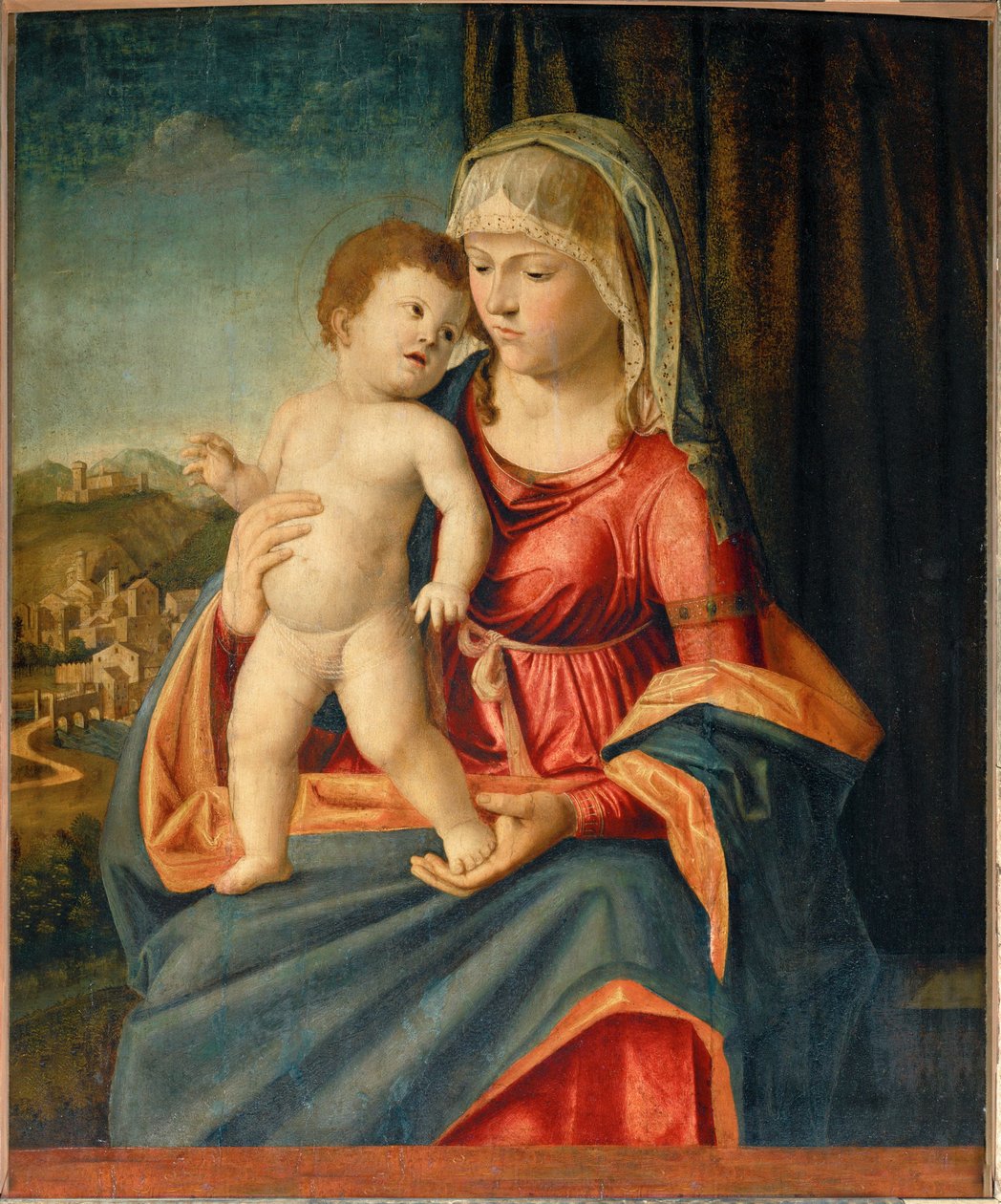 Jomfru og barn ... af Giovanni Battista Cima da Conegliano