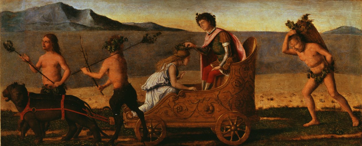 Bacchus og Ariadnes bryllup, 1505 af Giovanni Battista Cima da Conegliano