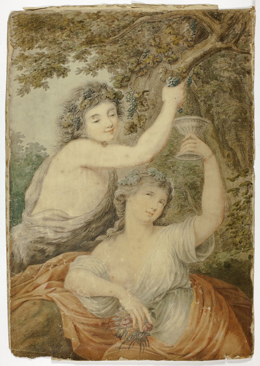 Bacchus og Jomfru af Giovanni Battista Cipriani