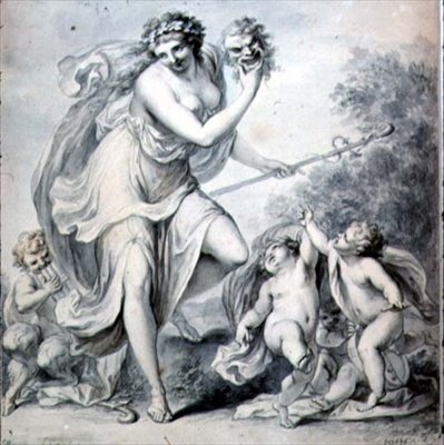 Komedie, 1700-tallet af Giovanni Battista Cipriani