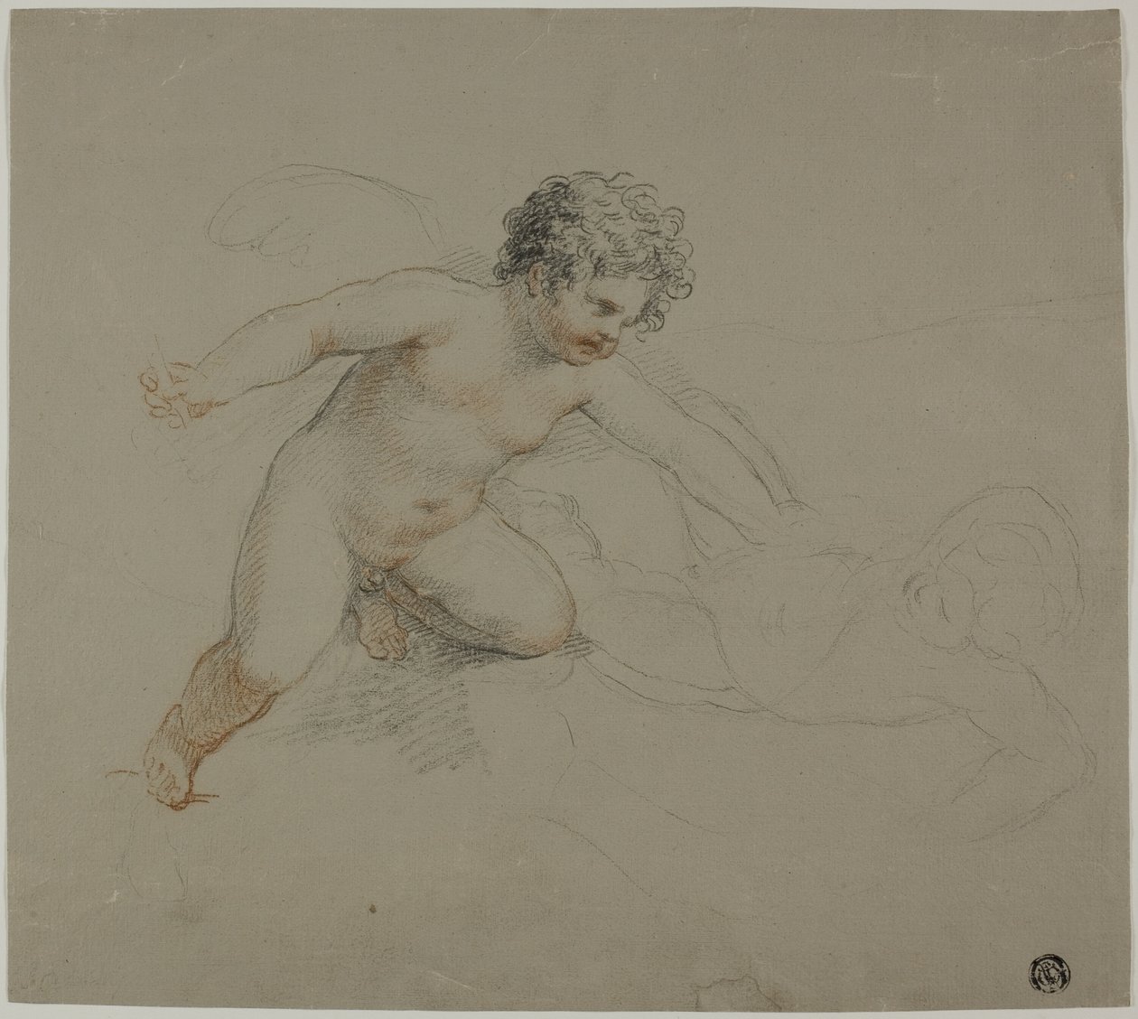 To putti i kamp af Giovanni Battista Cipriani