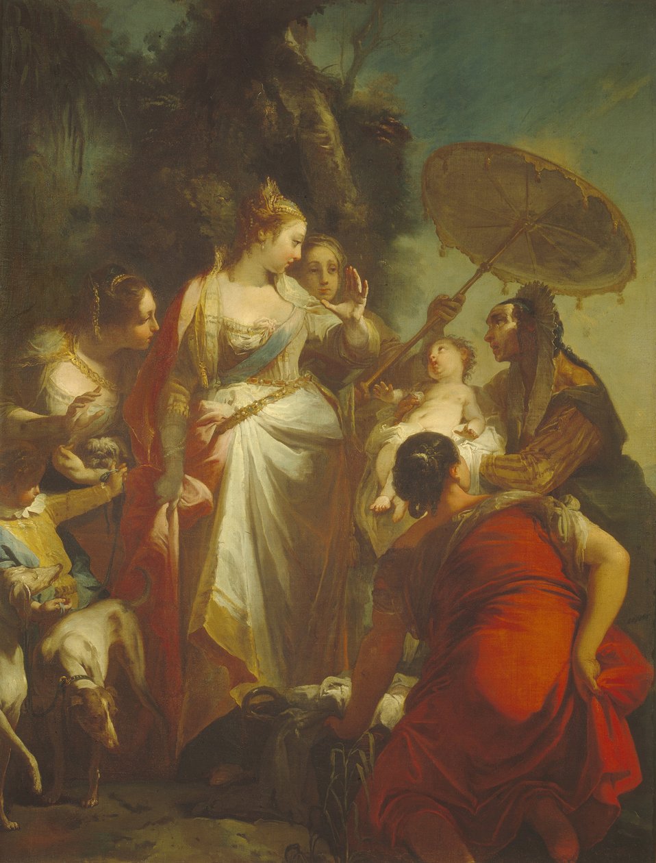 Fundet af Moses, 1730