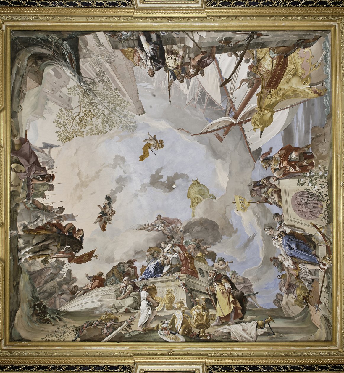 Iphigenia-offeret af Giovanni Battista Crosato