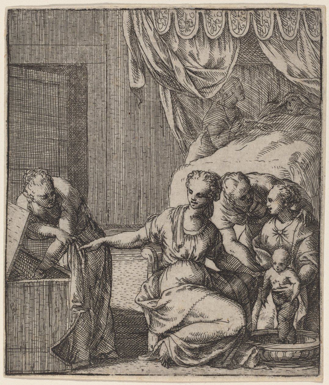 Jomfruens fødsel af Giovanni Battista Fontana